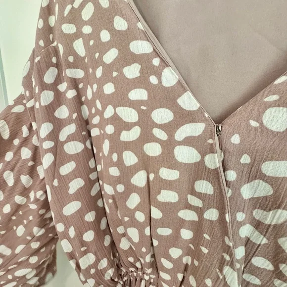 Pink Lily Romper - Small - Picture 3 of 5